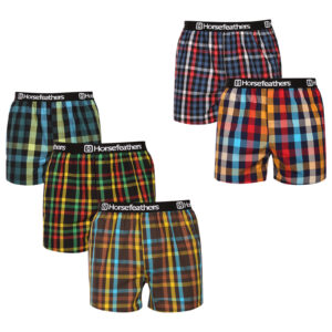 5PACK pánské trenky Horsefeathers Clay Bundle 2 (AM284B) L