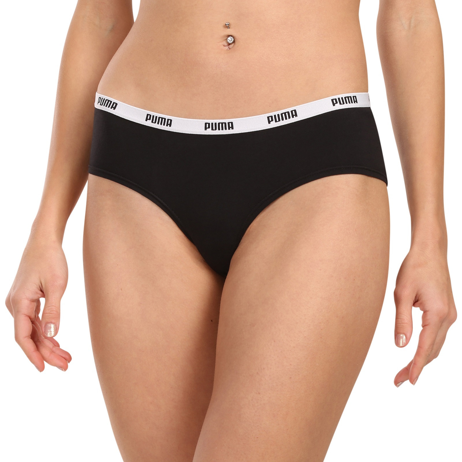 6PACK dámské kalhotky Puma černé (701218976 001) S - Obrázek 2