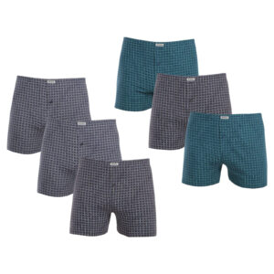 6PACK pánské trenky Andrie vícebarevné (PS 5757) XL