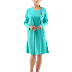 Dámská noční košile Gina zelená (19133-LMZDMZ) XL