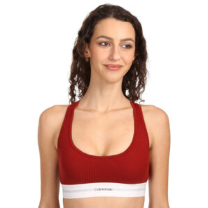 Dámská podprsenka Calvin Klein červená (QF8018-AF8) L