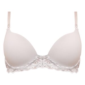 Dámská podprsenka Gina vyztužená s kosticemi šedá (17007 - grey) 80B