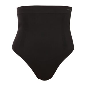 Dámská stahovací tanga Calvin Klein černé (QF8116-UB1) 3XL
