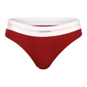 Dámská tanga Calvin Klein červená (QF8023-AF8) L