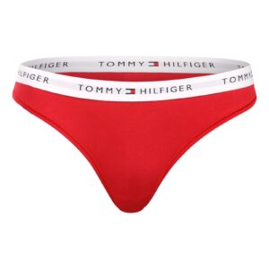 Dámská tanga Tommy Hilfiger červená (UW0UW03835 XLG) L