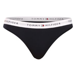 Dámská tanga Tommy Hilfiger modrá (UW0UW03835 DW5) L