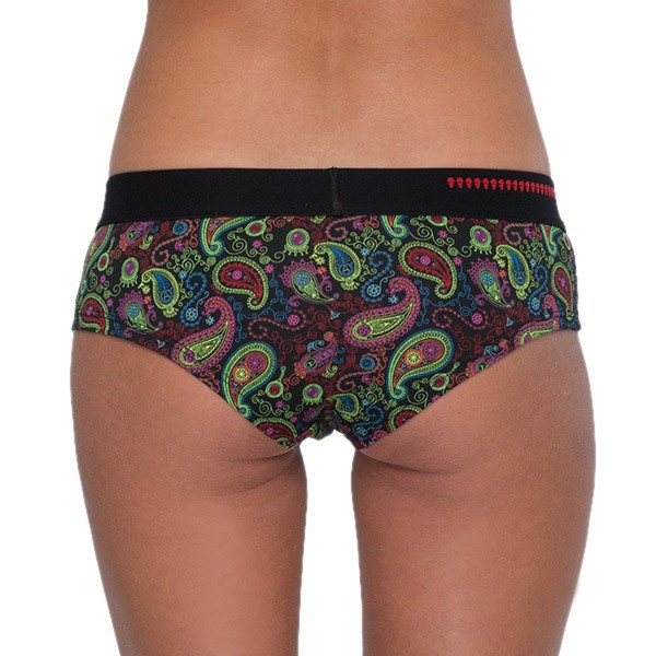 Dámské kalhotky 69SLAM Boxer Cashmere Black (GYXCAB-PO) L - Obrázek 2