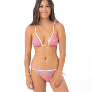 Dámské plavky 69SLAM horní díl BOHO TRIANGLE (XTGBOH-PA) XS