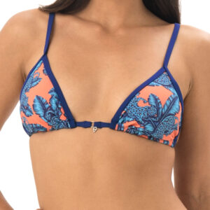 Dámské plavky 69SLAM horní díl JUNGLE BLUE GRACE TRIANGLE (XTGJUB-PA) XL