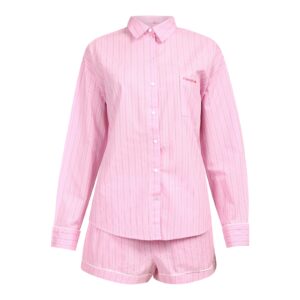 Dámské pyžamo Calvin Klein růžové (QS7581-2IX) XS