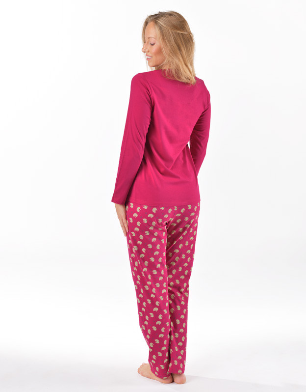 Dámské pyžamo Gina vícebarevné (19169-DFELGB) XXL - Obrázek 2