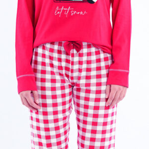 Dámské pyžamo Sorbetto Lana vícebarevné (Lana-red) XL