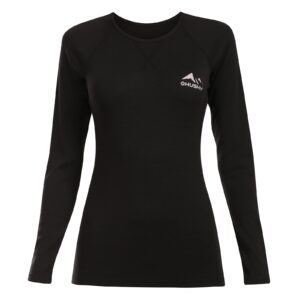 Dámské termo tričko HUSKY MERTEE merino černé (HT0-0975) S