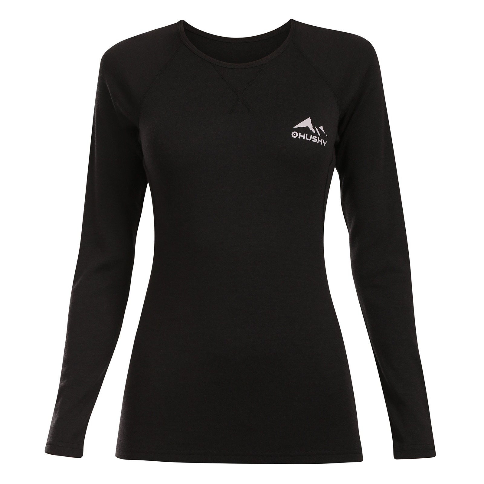 Dámské termo tričko HUSKY MERTEE merino černé (HT0-0975) S