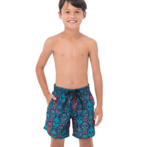 Dětské plavky 69SLAM SKULLNAMENT ELASTIC (KVBSKN-PM) 104