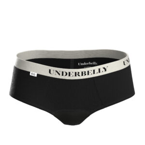 Menstruační kalhotky Underbelly Lowee černé (LOWEE-CE-BI-1-PAD) XS