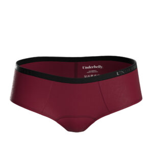 Menstruační kalhotky Underbelly Lowee červené (LOWEE-BO-EM-1-PAD) XS