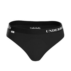 Menstruační kalhotky Underbelly Univers černé (UNIVERS-CE-CE-1-MM) XXL