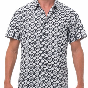 Pánská košile 69SLAM IKAT DIAMOND (MFHIKD-BW) XXL