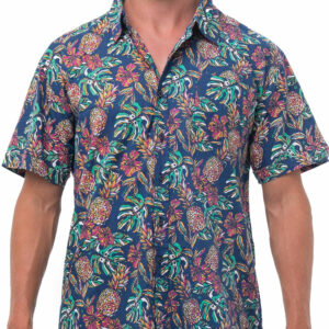 Pánská košile 69SLAM PANAMA SHORT (MSHPNM-BL) L