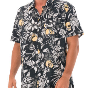 Pánská košile 69SLAM WILD GARDEN (MSHWGN-YL) L