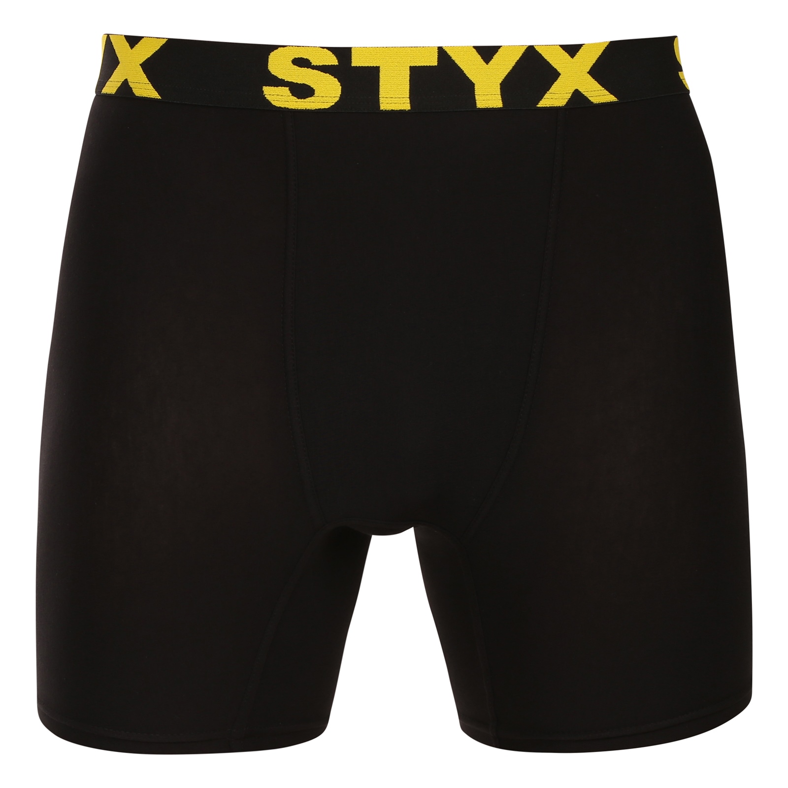 Pánské boxerky Styx long sportovní guma černé (UN6960) L