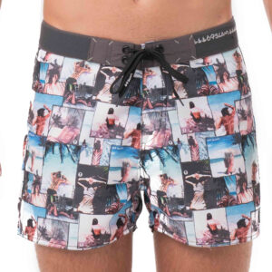 Pánské plavky 69SLAM UNDER THE PALM (SSCUPM-PM) 38