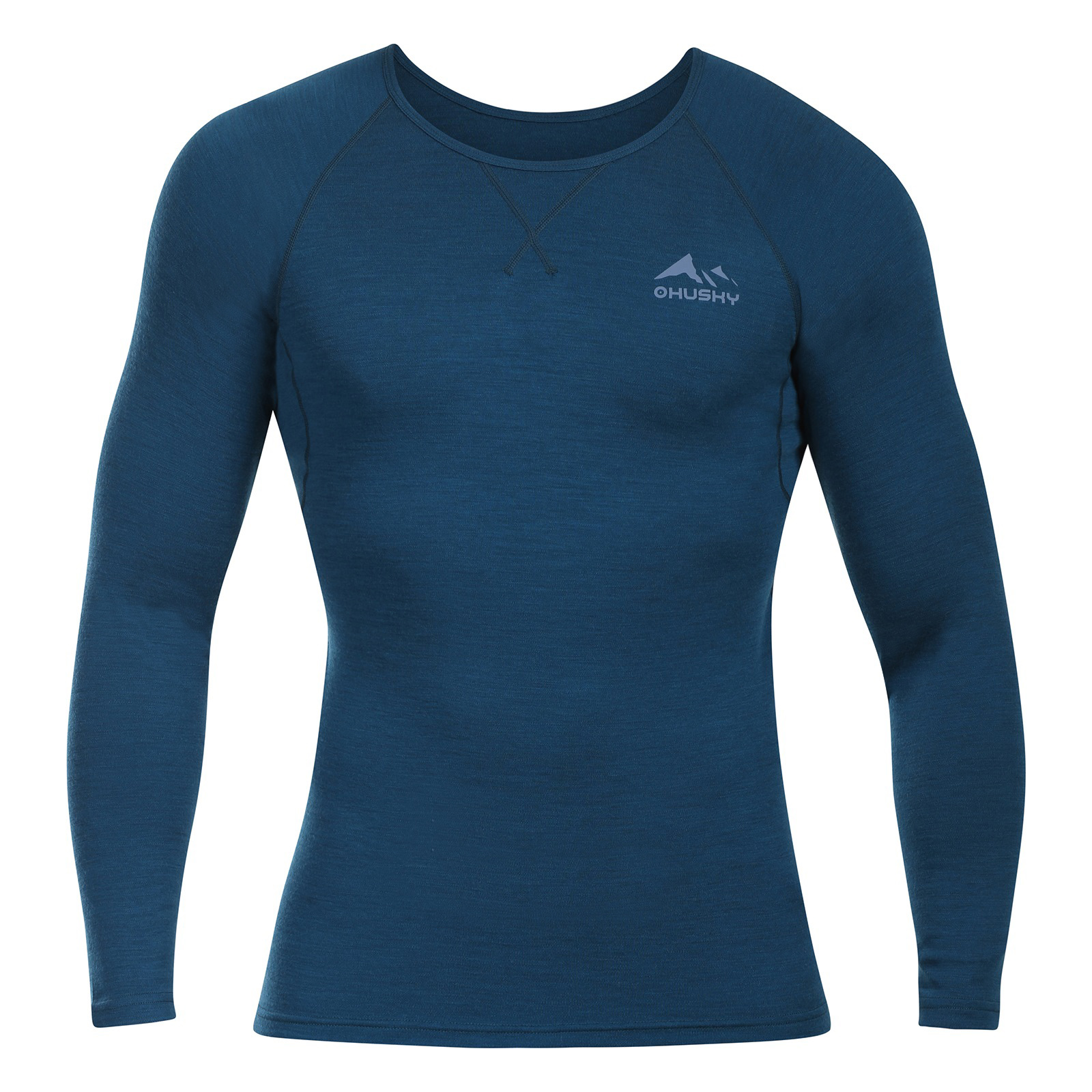 Pánské termo tričko HUSKY MERTEE merino modré (HT0-0978) 3XL