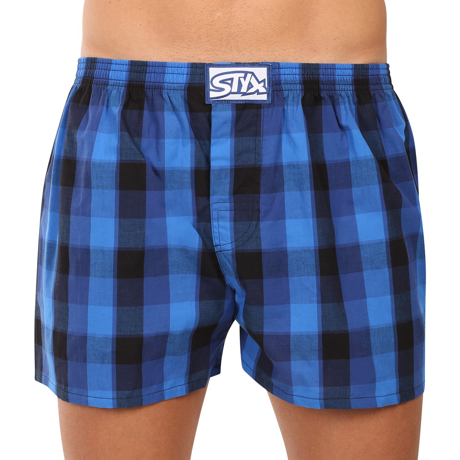 Pánské trenky Styx klasická guma vícebarevné (A0103) L