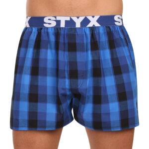 Pánské trenky Styx sportovní guma vícebarevné (B0103) L