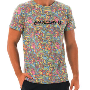 Pánské tričko 69SLAM CUBISM MOCK (MTXCOK-YL) XS