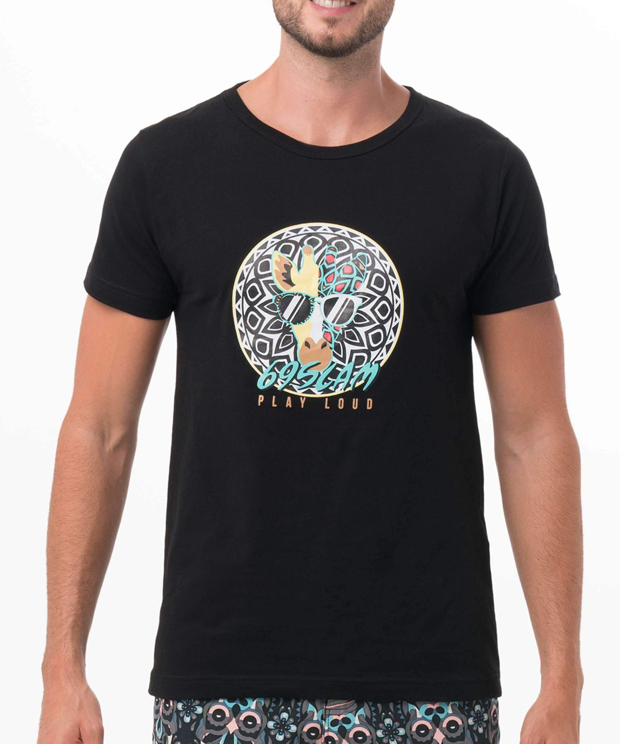 Pánské tričko 69SLAM MR. GG BLACK (MTGMGG-BK) XL