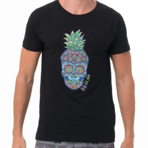 Pánské tričko 69SLAM PINE SKULL BLACK (MTGPLL-BK) XL