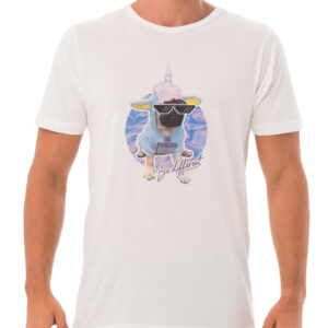 Pánské tričko 69SLAM PUGNICORN WHITE (MTRPCN-WH) L