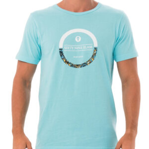 Pánské tričko 69SLAM WHITE SIGN BLUE DNA (MTSWIS-BL) XS