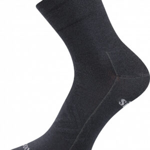 Ponožky VoXX kotníkové bambusové tmavě šedé (Baeron) M