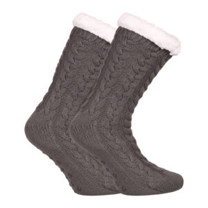 Teplé ponožky Gianvaglia šedé (1565) 35/42