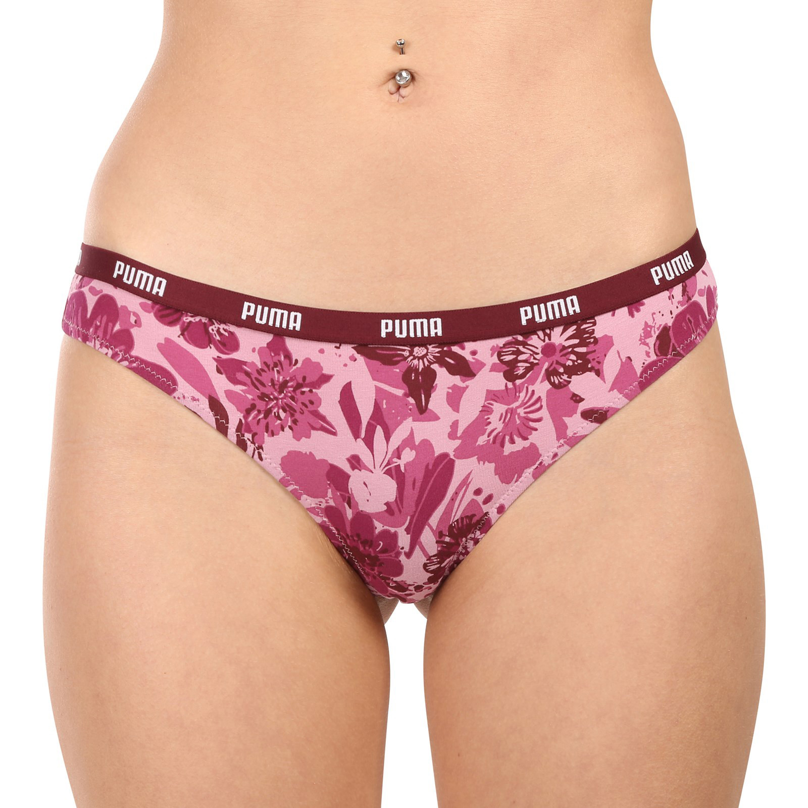 3PACK dámská tanga Puma vícebarevná (701236423 001) XL - Obrázek 2