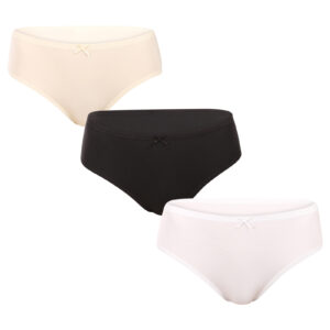 3PACK dámské kalhotky Andrie vícebarevné (PS 2846) 3XL