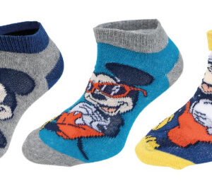 3PACK dětské ponožky Mickey vícebarevné (38131/blue) 27/30