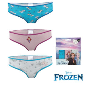 3PACK dívčí kalhotky Frozen vícebarevné (38019) 122/128