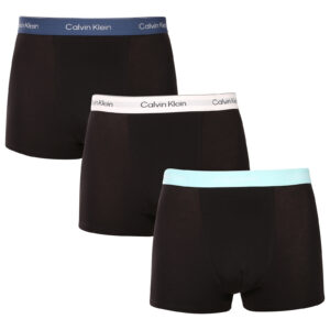 3PACK pánské boxerky Calvin Klein černé (NB4286-3VN) XL