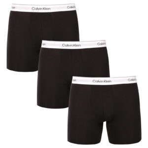 3PACK pánské boxerky Calvin Klein černé (NB4394-UB1) 4XL