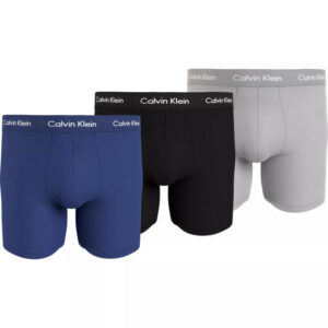 3PACK pánské boxerky Calvin Klein nadrozměr vícebarevné (NB3378A-GW4) 4XL