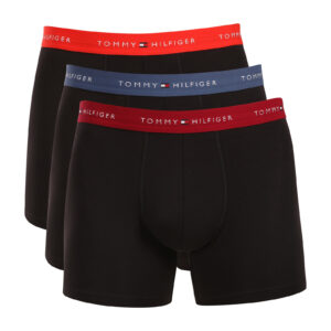 3PACK pánské boxerky Tommy Hilfiger černé (UM0UM03874 0SW) XL