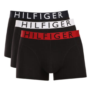 3PACK pánské boxerky Tommy Hilfiger černé (UM0UM03886 0SM) M