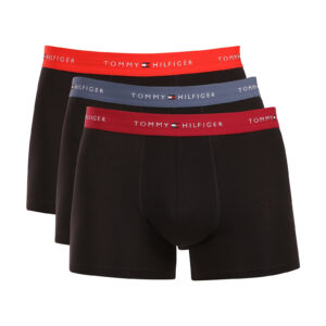 3PACK pánské boxerky Tommy Hilfiger černé (UM0UM03890 0SW) M