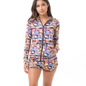 Dámská mikina 69SLAM ROAD TRIP (GRHRTP-PO) XL