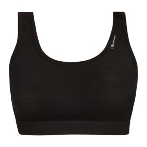 Dámská podprsenka Sensor Active merino černá (17200024) XXL