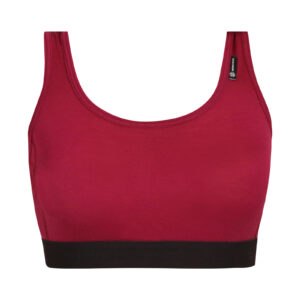 Dámská podprsenka Sensor Active merino červená (17200025) M